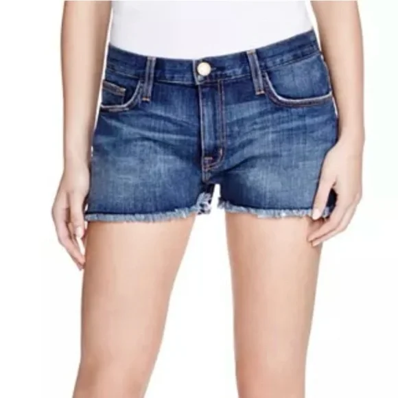 NWT Current Elliot The Boyfriend Short Jean Shorts in Loved Wash - Picture 2 of 7